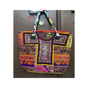 Sac fourre-tout Banjara fait main, style ethnique brodé bohème, sac à bandoulière pour femmes, usage quotidien - Product Image 3