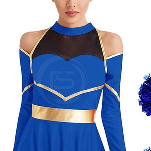 Uniforme de cheerleading pour adultes 2026 – Tissu de performance 100 % polyester léger, respirant, extensible et à séchage rapide – Haute qualité pour la scène - Product Image 3
