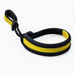 สายรัดข้อมือแบบปรับขนาดได้ตามสั่ง OEM ทนทาน กันลื่น ทำจากไนลอน น้ำหนักเบา สำหรับไม้เทนนิสชายหาด/ไม้พาเดล สายรัดนิรภัย สีตามสั่ง OEM - Product Image 1