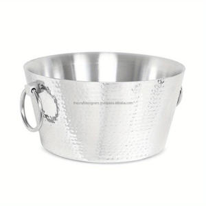 Enfriador de cerveza y vino de acero inoxidable de doble pared de alta calidad, whisky, champán, cubo de hielo para Bar, degustación de bebidas, venta al por mayor - Product Image 6