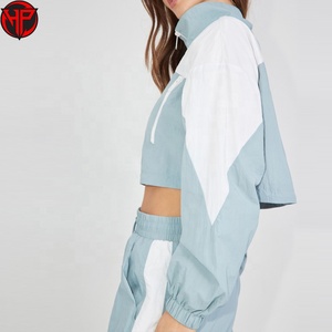 Ensembles 2 Pièces Décontractés Survêtements Personnalisés Imperméables Coupe-Vent Hip Hop Ensembles de Survêtements Sportswear Personnalisables - Product Image 5