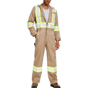Made In Pakistan Latest Design Safety Coverall Long Sleeves Oversized Safety Coverall In Wholesale - Product Image 3
