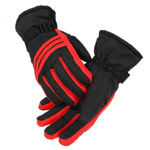 Gants de ski d'hiver imperméables personnalisés en gros, gants thermiques pour la neige, gants de sport d'extérieur coupe-vent - Product Image 2