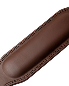 Cinturón de Gimnasio Personalizable de Cuero Negro Acolchado de Doble Hebilla de 4 Pulgadas para Levantamiento de Pesas y Fitness, Cinturón de Levantamiento de Pesas Más Vendido - Product Image 3