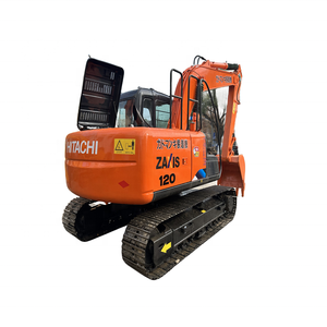 Pelle hydraulique sur chenilles Hitachi ZX120 de 12.5 tonnes d'occasion d'origine japonaise avec composants d'engrenage de bonne qualité - Product Image 1