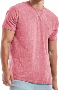 Camiseta de Manga Corta para Hombre, 100% Algodón, Impresión de Logotipo Personalizada de Alta Calidad, Diseño Liso Transpirable, En Oferta - Product Image 6