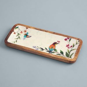 Plateau de service en bois de manguier émaillé Canary, pour restaurants, hôtels et cafés. Disponible au meilleur prix. - Product Image 3