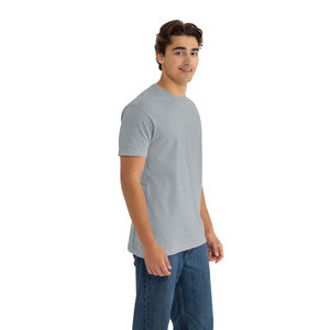 เสื้อยืด Next Level Tri-Blend Unisex ทรงคลาสสิก เนื้อผ้านุ่ม น้ำหนักเบา สีเทาเข้ม (90% ผ้าฝ้าย, 10% โพลีเอสเตอร์)  รับสกรีนโลโก้ - Product Image 3