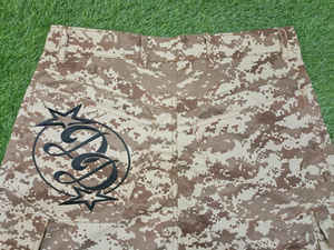 Sur mesure hommes été genou poche décontracté coton taille élastique décontracté vêtements de rue camouflage Cargo poche Shorts pour hommes par Gucha - Product Image 2