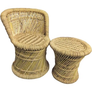 Natural Handwoven <b>Bamboo</b> Step <b>Stool</b> - Wholesale B2B Pricing - Product Image 4