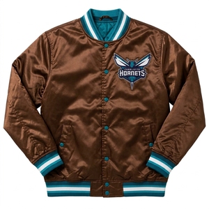 Veste de Baseball Personnalisée Premium, Veste Bomber Varsity avec Patchs Brodés pour Équipes Sportives, Universités, Usine OEM ODM - Product Image 2