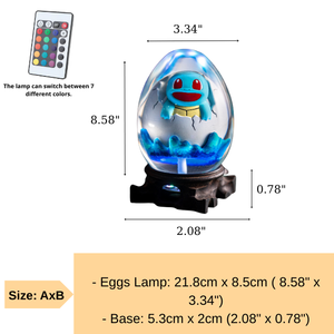 Lampe en résine personnalisée, lampe en résine, veilleuse personnalisée, lampe Pokémon en époxy, lampe Art Déco, cadeau personnalisé, cadeau fait main - Product Image 4