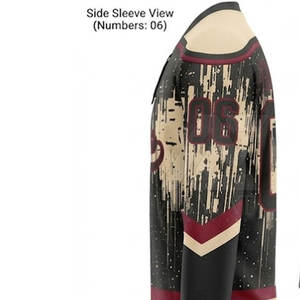 Jersey de Hockey sobre Hielo Sublimado con Bajo MOQ, Uniforme de Equipo Impreso, Ropa Deportiva Ligera y Duradera - Product Image 4