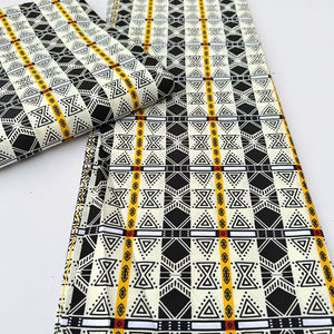 Tela de Algodón con Estampado Africano de Primera Calidad, Diseño Personalizado para Prendas de Moda, Etiopía - Product Image 1