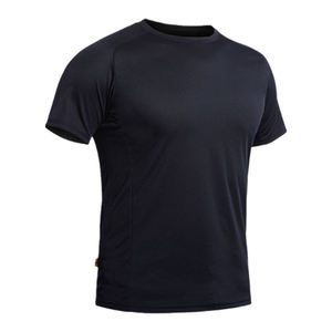 Camiseta de Hombre al por Mayor OEM, Manga Corta, Cuello Redondo, 100% Algodón, Blanca, con Logotipo Frontal, Ecológica, Diseño en Blanco Orientado a la Exportación - Product Image 5