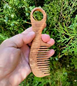 Hot selling Pocket Friendly Size Wooden Hair Comb For <b>Beard</b> and Hair <b>Care</b> Vintage Finish For salon and Personal Gifting Use - Product Image 5