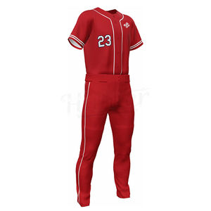 Uniforme de Béisbol Sublimado Personalizado, Conjunto de Camiseta de Béisbol para Jóvenes y Hombres, OEM - Product Image 6