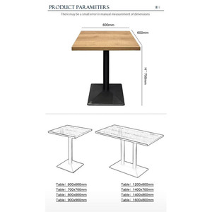 Nozti exporte un ensemble de table à manger durable et écologique de conception industrielle moderne pour un usage extérieur et commercial de restaurant de café - Product Image 2