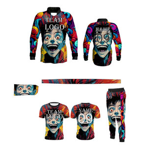 Ensemble de vêtements d'équipe personnalisés pour le paintball avec maillot de performance, pantalon de jogging, masque facial et bandeau assorti - Product Image 4