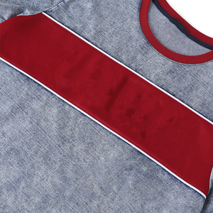 T-shirt pour homme avec logo universitaire personnalisé, 100% coton, écologique, respirant, vêtements de sport d'été |   T-shirts graphiques imprimés en gros OEM ODM - Product Image 4