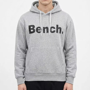 Sudadera con Capucha ''SOSH 4'' para Hombre, Sudadera de Forro Polar con Bordado de Hoja de Arce - Product Image 1