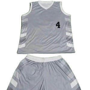 Uniforme de Baloncesto Personalizado al por Mayor de Alta Calidad, Conjunto de Sublimación de Camisetas de Fútbol Unisex, Impresión de Logotipo Personalizado, Bordado en la Parte Superior - Product Image 1