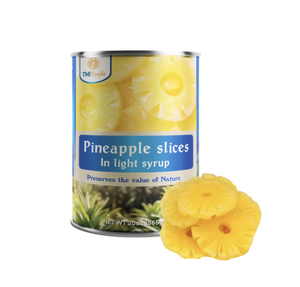 Best Selling Factory In Vietnam Premium Quality Low Price Canned <b>Pineapple</b> Slices In <b>Light</b> Syrup - Product Image 1