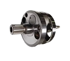 Vilebrequin de moteur de moto personnalisé en acier inoxydable certifié ISO, usiné CNC, par Vartis Engineering - Product Image 3