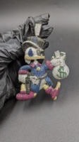 Colgante de Plata de Ley 925 con Diseño de Bolsa de Dinero de Dibujos Animados, Moissanita VVS, Chapado en Plata, Estilo Hip Hop, Lujoso, Colorido, Unisex