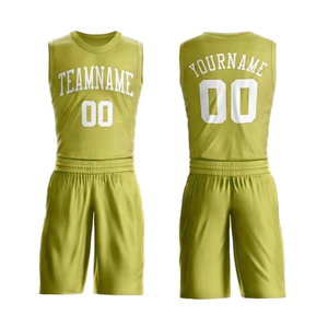 Maillot et short de basketball imprimés grande taille, design personnalisé de haute qualité, respirants, sans manches, 100 % polyester, les plus vendus - Product Image 1