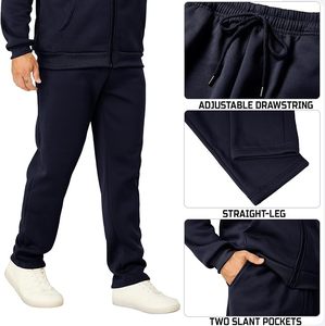Ensemble de survêtement personnalisé pour hommes, vêtements de sport professionnels pour l'entraînement et la course à pied - Product Image 6
