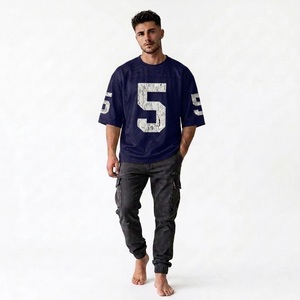 Customizable Short Sleeve American Rugby Jersey Breathable Mesh Training <b>Shirt</b> for Men Fan Jersey New Passing Jersey Style - Product Image 1