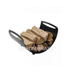 Hut Style Metal Iron <b>Log</b> <b>Holder</b> Easy Carrying metal Iron <b>Log</b> <b>Holder</b> for Household Sundries - Product Image 4