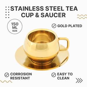 ชุดถ้วยทองเหลืองโบราณแบบดั้งเดิม ผลิตจากโลหะผสมทองเหลืองตามหลักอายุรเวท ราคาส่งออกขายส่งต่อชิ้น - Product Image 5