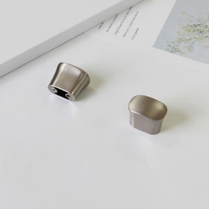 High Quality Modern Minimalist Zinc Alloy Oval Knob Eco-Friendly Durable Kitchen Cabinets Drawers Bathroom <b>Wardrobe</b> Dresser - Product Image 1