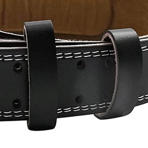 Heavy Duty Leather Gym <b>Weight</b> Belt for Weightlifting Workout Back Support <b>Training</b> Equipment Powerlifting Deadlift <b>Training</b> - Product Image 3