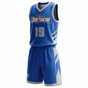 Custom DRIFTWEAR Basketball Jersey Uniform Manufacturer - Sublimation Team Jersey Shorts Set, Wholesale Custom Logo - Product Image 1