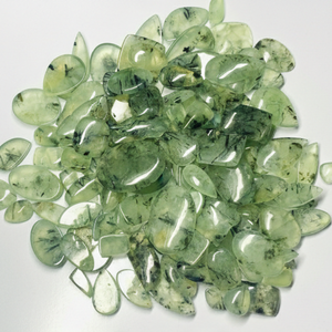 Precio de Fábrica, Piedras Sueltas de Prehnita Natural Certificada por IGI, Verde Negro 6mm, Para Fabricación de Joyería, Venta al Por Mayor, Suministro para Compradores Industriales - Product Image 1