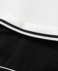 เสื้อยืดฮิปฮอปคอวีทรงหลวม ระบายอากาศได้ดี แขนสั้น ผ้าฝ้ายถัก 100% ไซส์ใหญ่ สำหรับผู้ชาย ราคาส่งจากโรงงาน บังกลาเทศ - Product Image 6