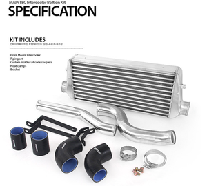 Kit d'intercooler tuning pour SSANGYONG Actyon Sports 2.0t Diesel (ANNÉES 2012-2018) kit à montage direct fabriqué en CORÉE / MAINTEC Tuning - Product Image 2