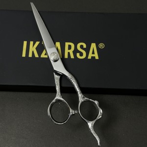 กรรไกรตัดผมมืออาชีพ 440c รุ่น Dragon Barber ผลิตจากเหล็กกล้าไร้สนิมญี่ปุ่น ปลอดภัยสำหรับร้านเสริมสวย - Product Image 3
