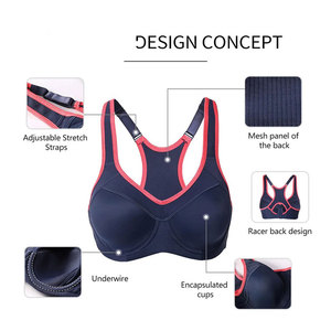 Top Deportivo Personalizado de Cuatro Vías Elásticas para Mujer, Tallas S, M, L, Espalda Cruzada, Liso, para Gimnasio, Fitness, Entrenamiento, Sujetador Deportivo - Product Image 6