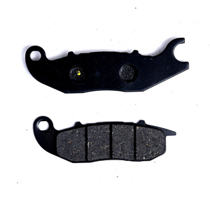 Vasus Black New Non-asbestos Organic Hybrid Ceramic-Metallic Brake Pad for Scooter & <b>Electric</b> Motorcycle Rear Replacement - Product Image 3