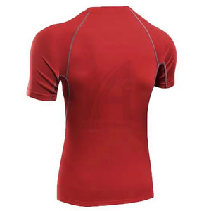 Camiseta de MMA de color sólido, hecha en Pakistán, a precio económico, de alta calidad y cómoda para hombres, de Alexandria Industries - Product Image 6