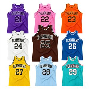 Vente en gros – Maillot de basketball unisexe noir, respirant, grande taille, séchage rapide, anti-UV, avec logo brodé et nom personnalisé par transfert thermique – Tailles US - Product Image 1