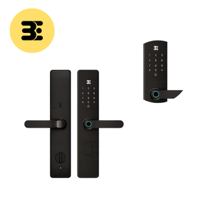 Serrure de porte numérique sans clé avec code PIN factice et verrouillage automatique pour la sécurité domestique - Product Image 2