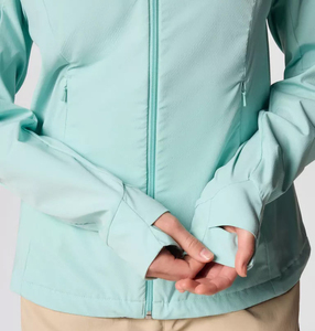 Veste softshell imperméable pour femme, coupe-vent, doublée polaire, thermique, légère, respirante, pour la randonnée - Product Image 5