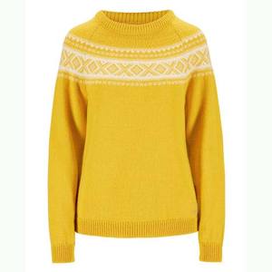 Pull en tricot décontracté pour femme, manches longues, col rond, respirant, coupe ample, doux, chaud pour l'automne et l'hiver - Product Image 1