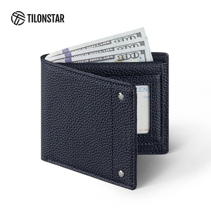 TILONSTAR TVW178P Cartera Billetera Plegable Portátil Inteligente con Bloqueo RFID de Cuero Genuino para Tarjetas de Crédito para Hombre - Product Image 1