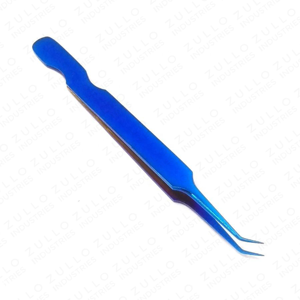 Private Label Blue Stainless Steel Eyelash Extension Tweezers Volume Tip Precision <b>Lash</b> Applicator Tool <b>Kit</b> - Product Image 3